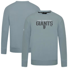 San Francisco Giants Levelwear Mandate Carve Tri-Blend Sweatshirt Gray