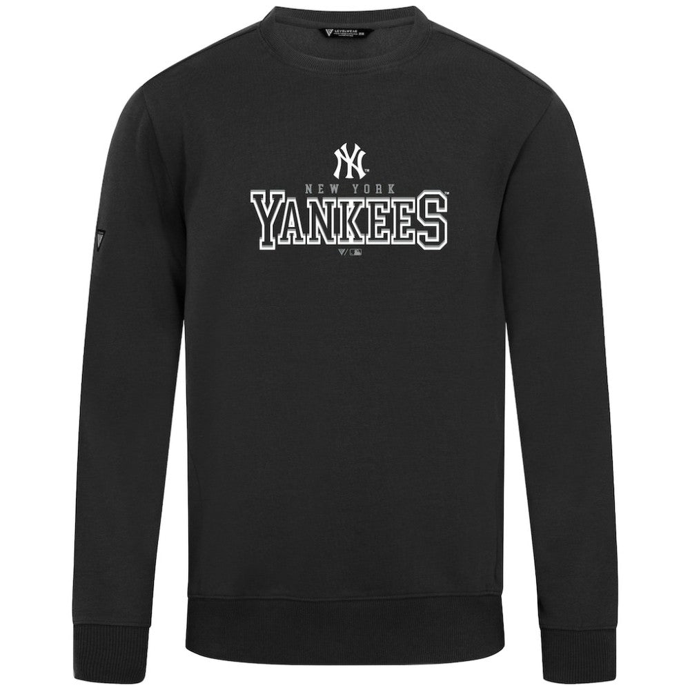 New York Yankees Levelwear Zane Journey Sweatshirt Black