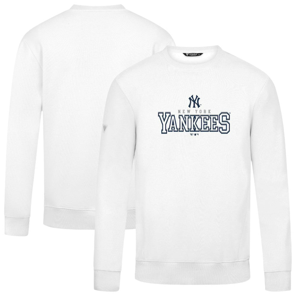New York Yankees Levelwear Zane Journey Sweatshirt White