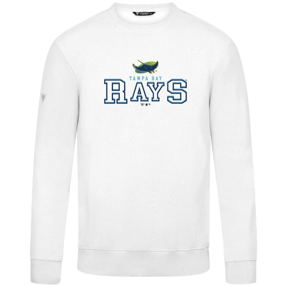 Tampa Bay Rays Levelwear Zane Journey Sweatshirt White
