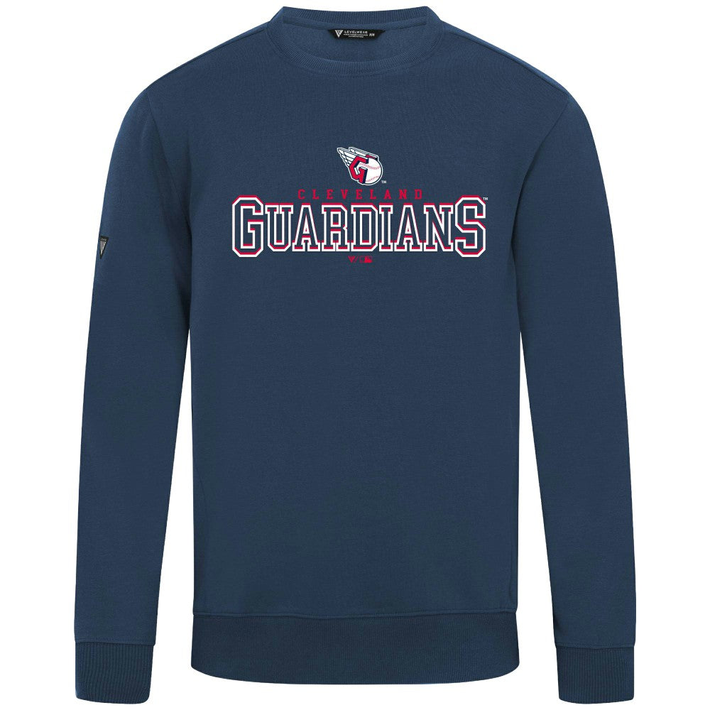 Cleveland Guardians Levelwear Zane Journey Sweatshirt Navy