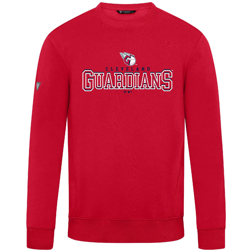 Cleveland Guardians Levelwear Zane Journey Sweatshirt Red
