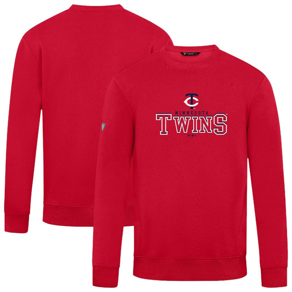 Minnesota Twins Levelwear Zane Journey Sweatshirt Red