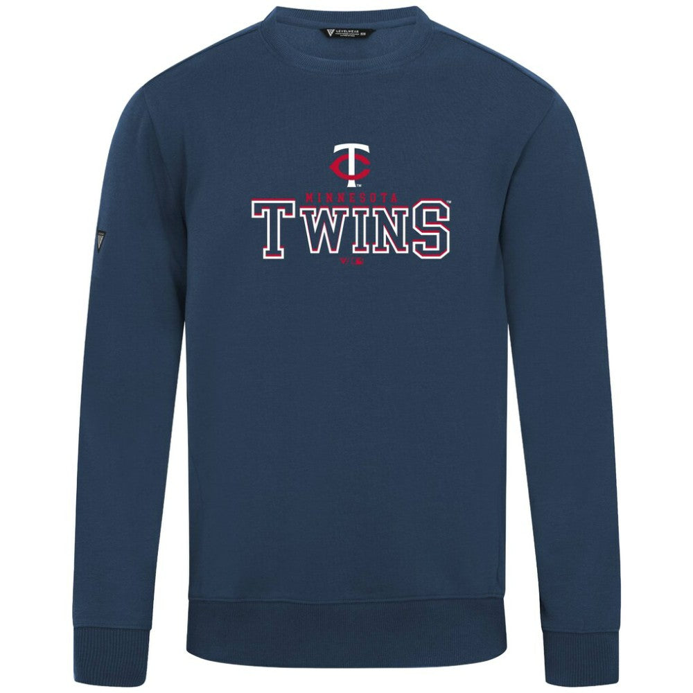 Minnesota Twins Levelwear Zane Journey Sweatshirt Navy