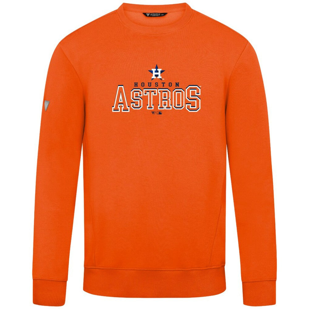 Houston Astros Levelwear Zane Journey Sweatshirt Orange