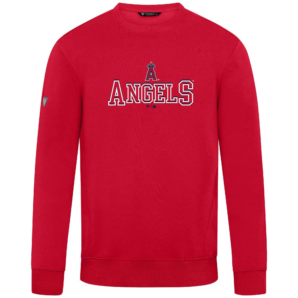 Los Angeles Angels Levelwear Zane Journey Sweatshirt Red
