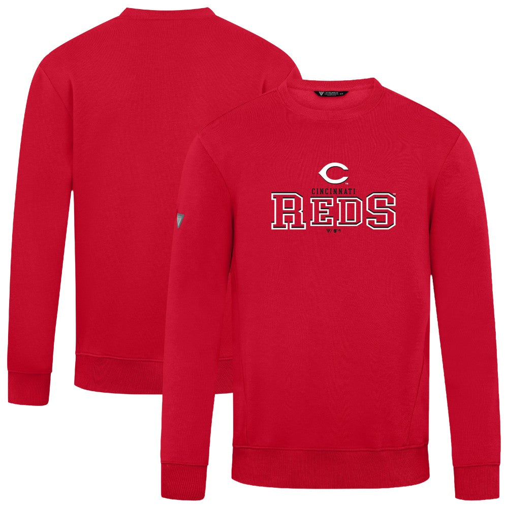 Cincinnati Reds Levelwear Zane Journey Sweatshirt Red