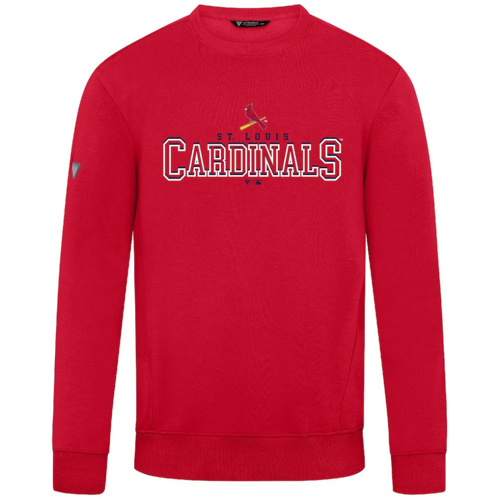 St. Louis Cardinals Levelwear Zane Journey Sweatshirt Red