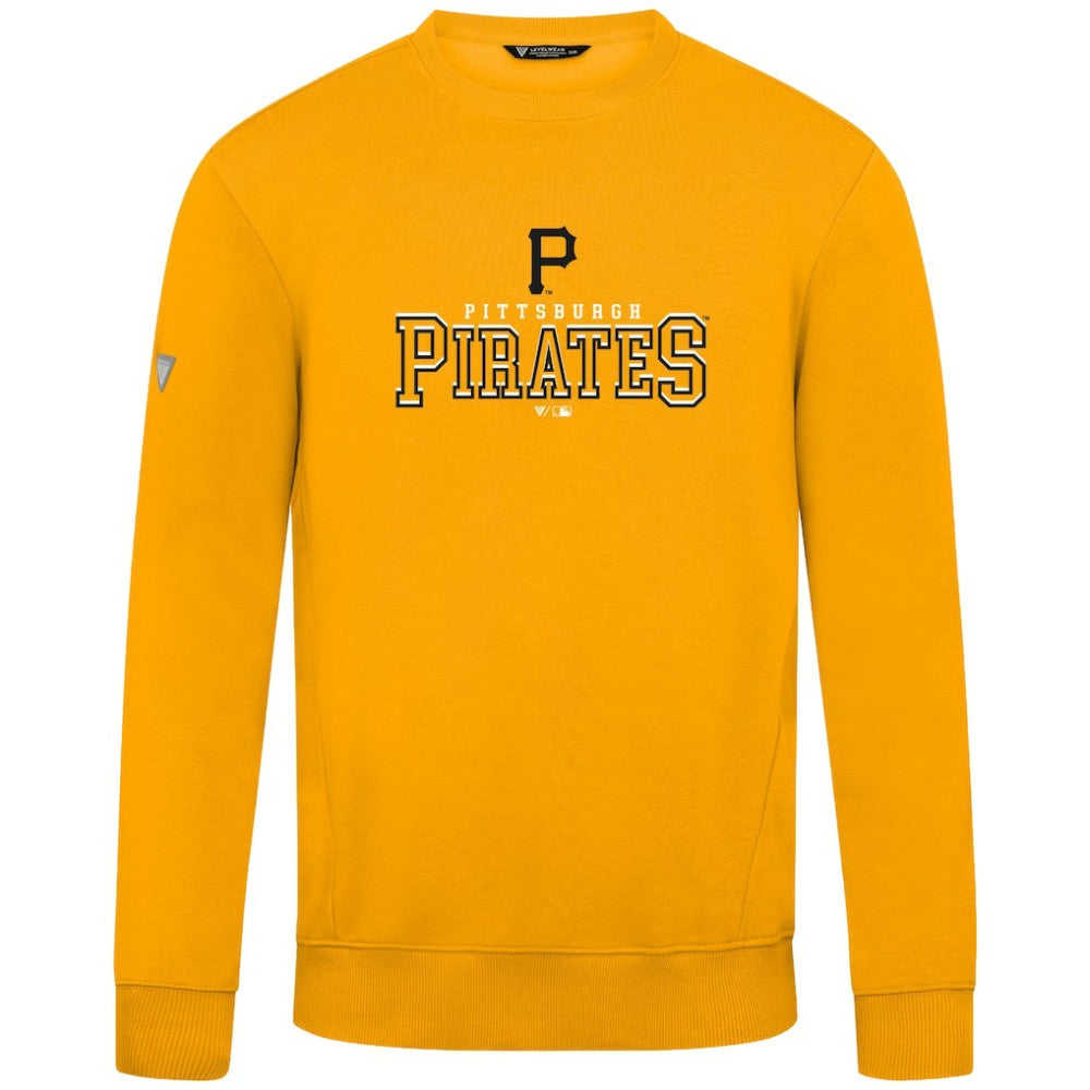 Pittsburgh Pirates Levelwear Zane Journey Sweatshirt Gold