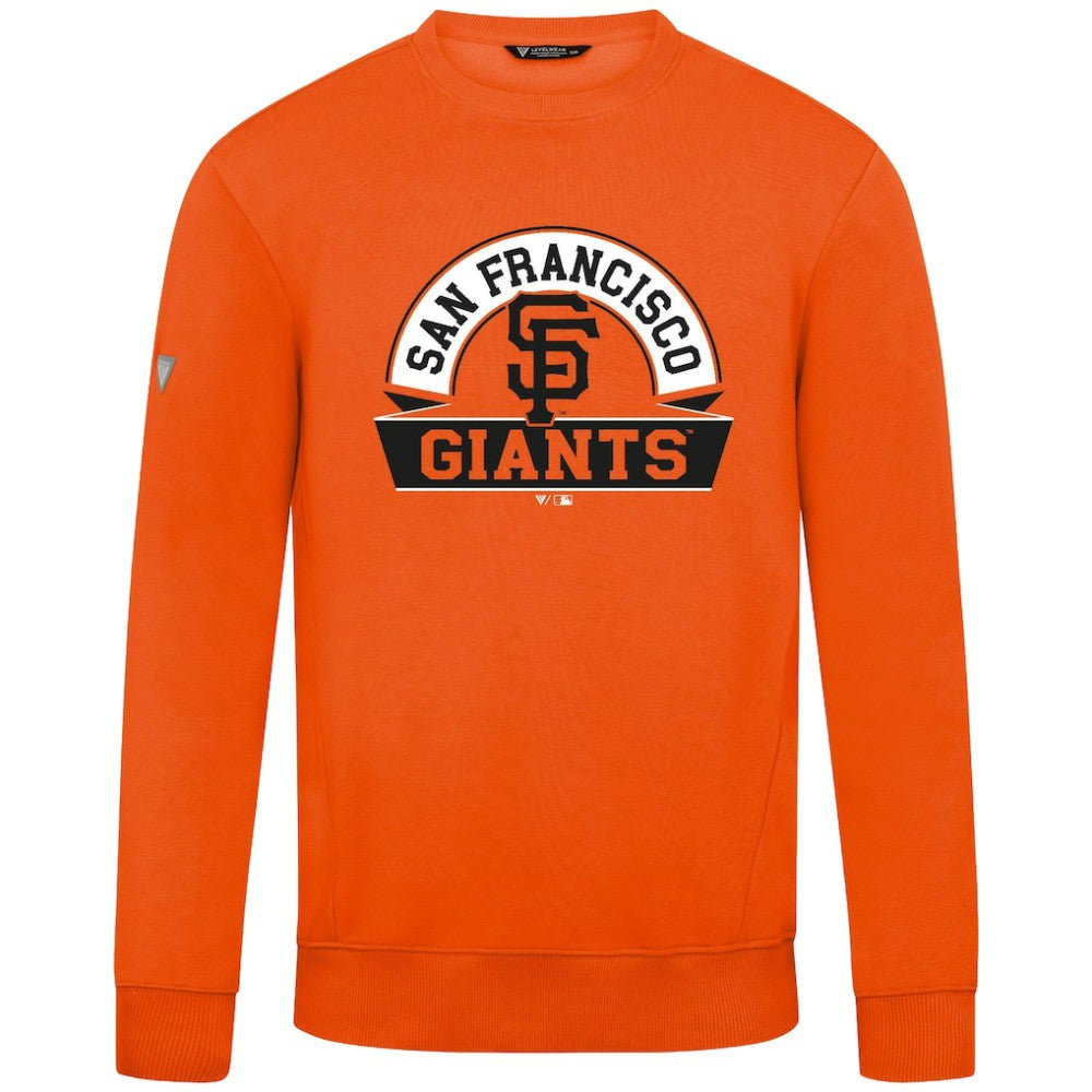 San Francisco Giants Levelwear Zane Banner Arch Sweatshirt Orange