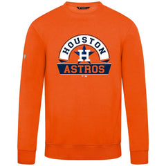 Houston Astros Levelwear Zane Banner Arch Sweatshirt Orange