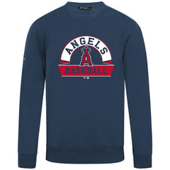 Los Angeles Angels Levelwear Zane Banner Arch Sweatshirt Navy