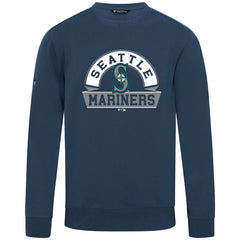 Seattle Mariners Levelwear Zane Banner Arch Sweatshirt Navy