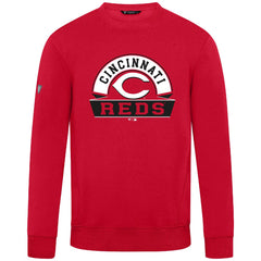 Cincinnati Reds Levelwear Zane Banner Arch Sweatshirt Red