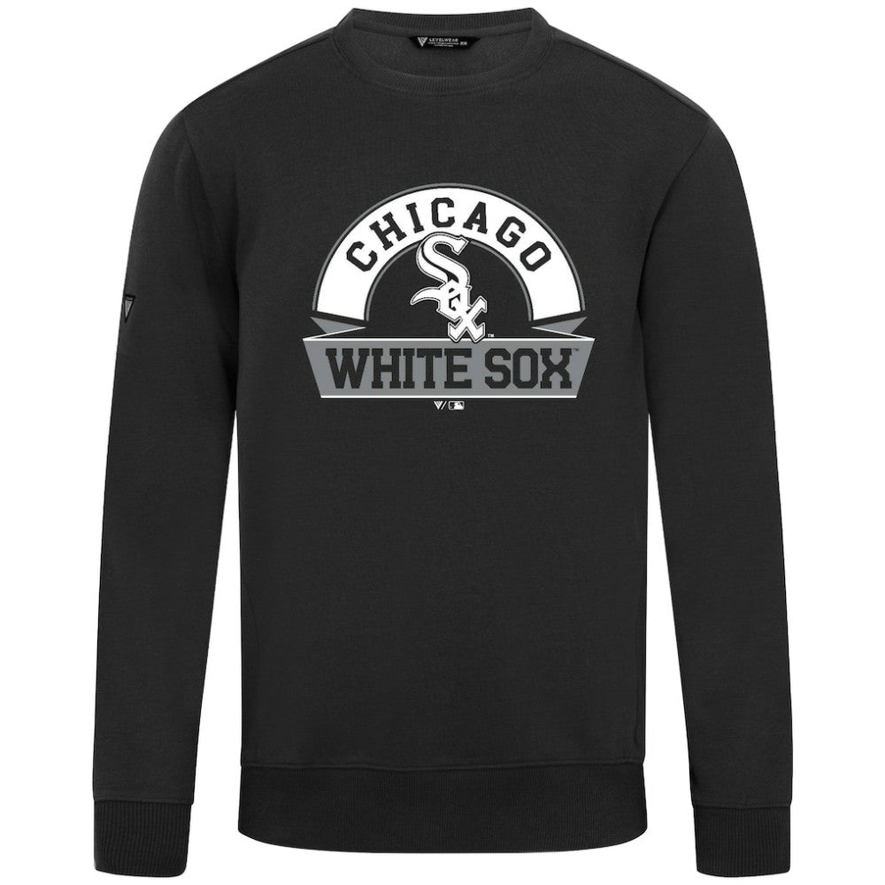 Chicago White Sox Levelwear Zane Banner Arch Sweatshirt Black