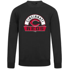 Cincinnati Reds Levelwear Zane Banner Arch Sweatshirt Black