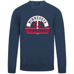 Minnesota Twins Levelwear Zane Banner Arch Sweatshirt Navy