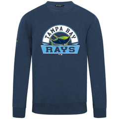 Tampa Bay Rays Levelwear Zane Banner Arch Sweatshirt Navy