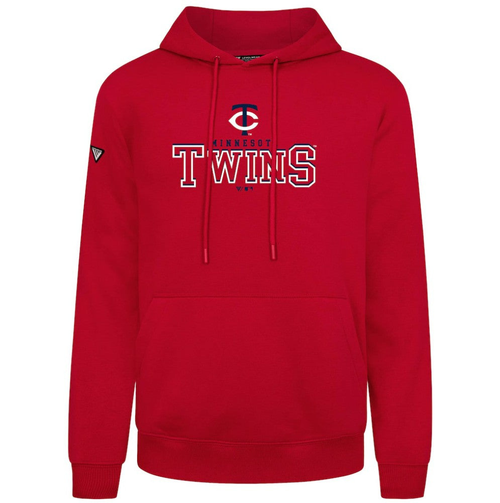 Minnesota Twins Levelwear Podium Journey Hoodie Red