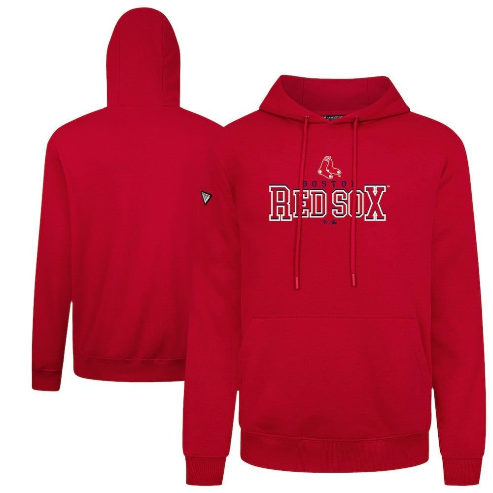 Boston Red Sox Levelwear Podium Journey Hoodie Red