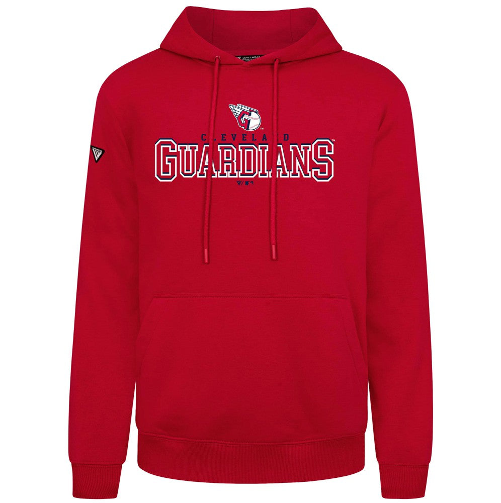Cleveland Guardians Levelwear Podium Journey Hoodie Red