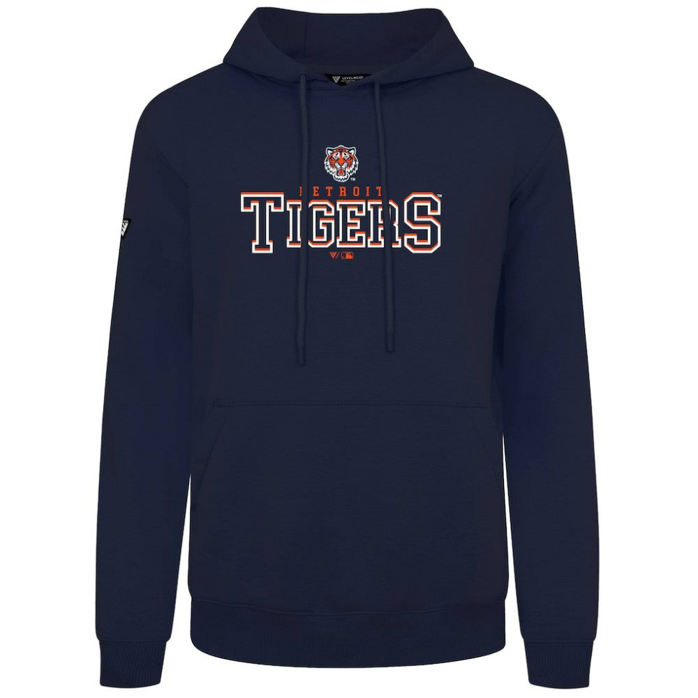 Detroit Tigers Levelwear Podium Journey Hoodie Navy