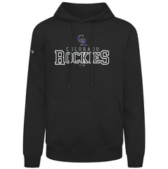 Colorado Rockies Levelwear Podium Journey Hoodie Black