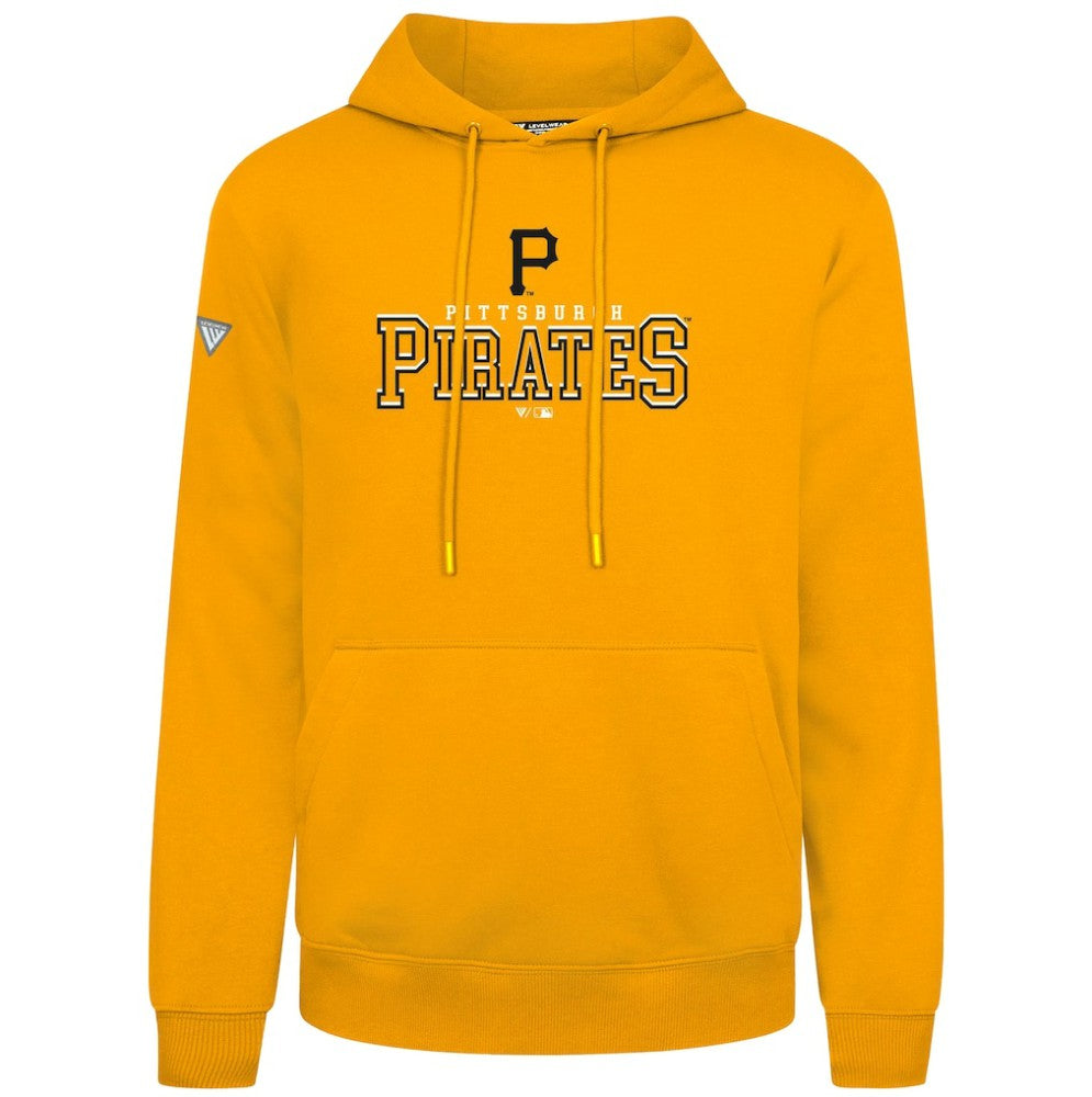 Pittsburgh Pirates Levelwear Podium Journey Hoodie Gold