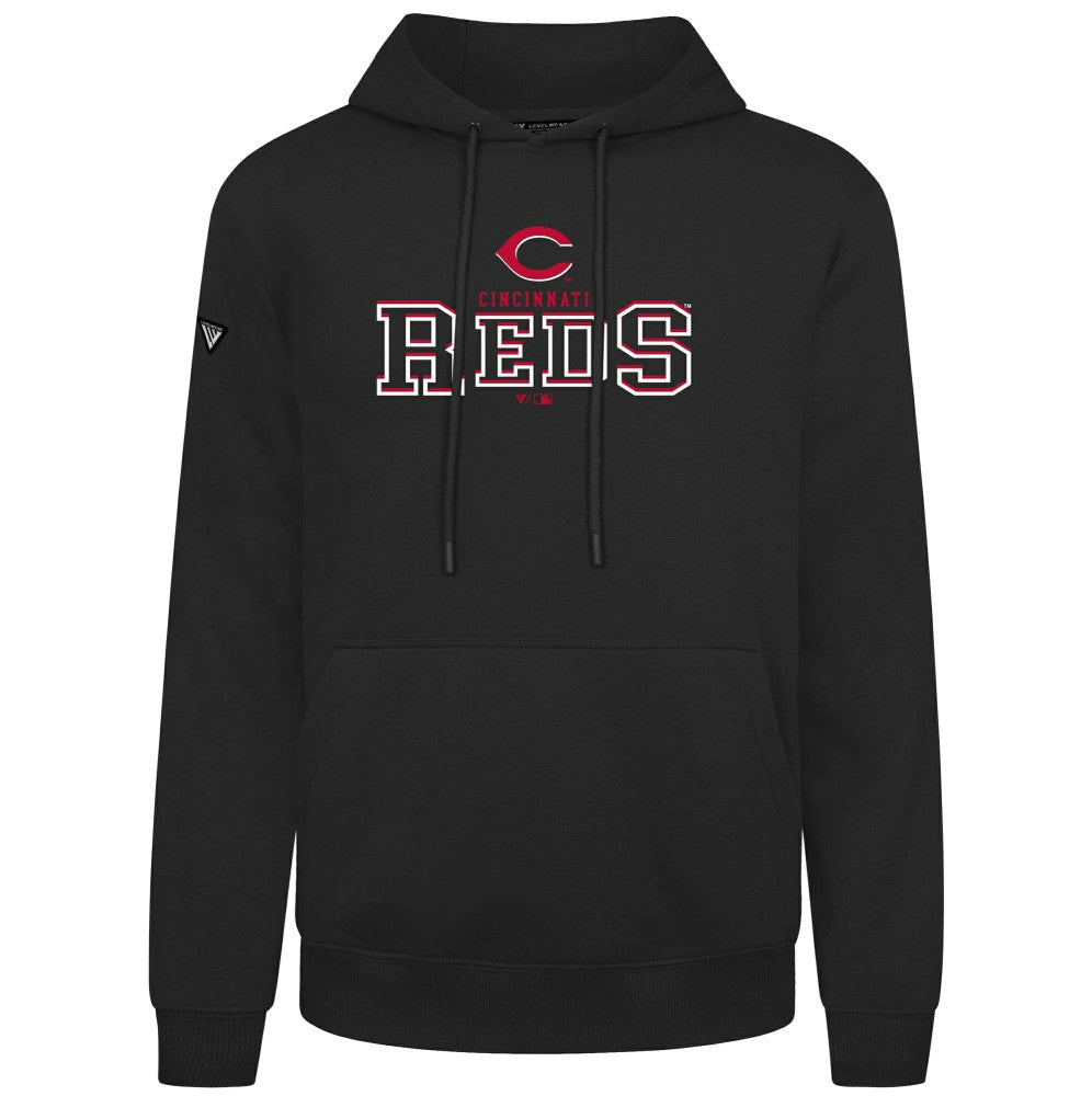 Cincinnati Reds Levelwear Podium Journey Hoodie Black