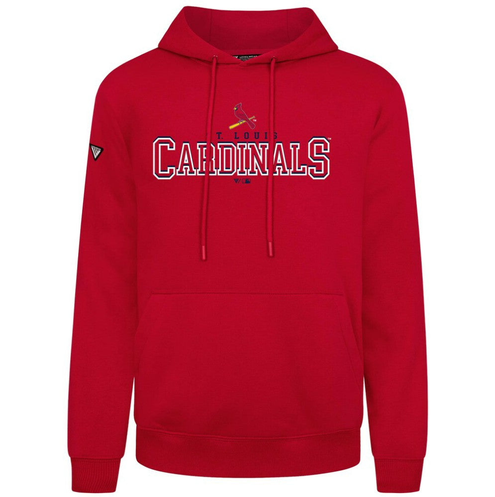 St. Louis Cardinals Levelwear Podium Journey Hoodie Red