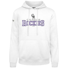 Colorado Rockies Levelwear Podium Journey Hoodie White