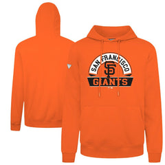 San Francisco Giants Levelwear Podium Banner Arch Hoodie Orange