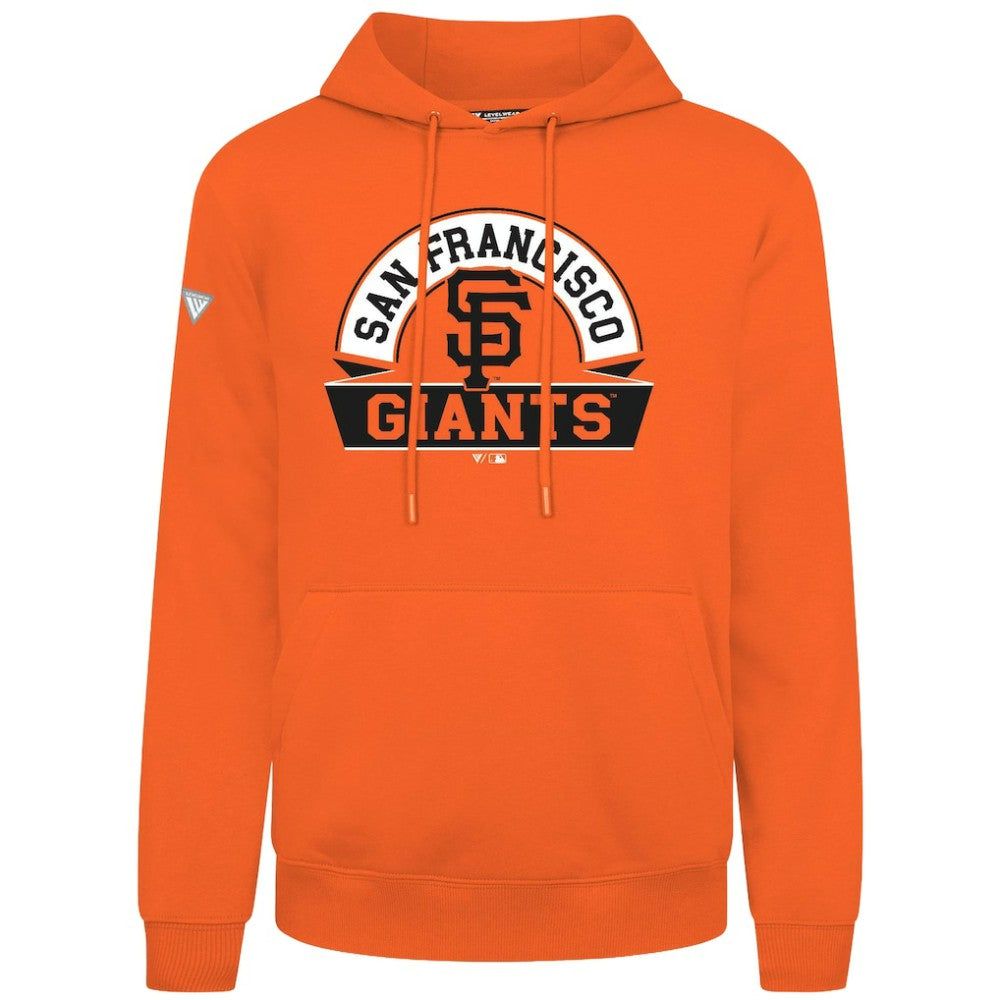 San Francisco Giants Levelwear Podium Banner Arch Hoodie Orange