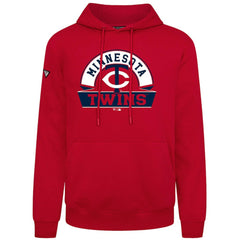 Minnesota Twins Levelwear Podium Banner Arch Hoodie Red