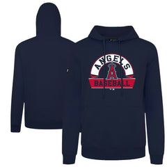 Los Angeles Angels Levelwear Podium Banner Arch Hoodie Navy