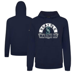 Seattle Mariners Levelwear Podium Banner Arch Hoodie Navy