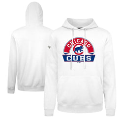 Chicago Cubs Levelwear Podium Banner Arch Hoodie White