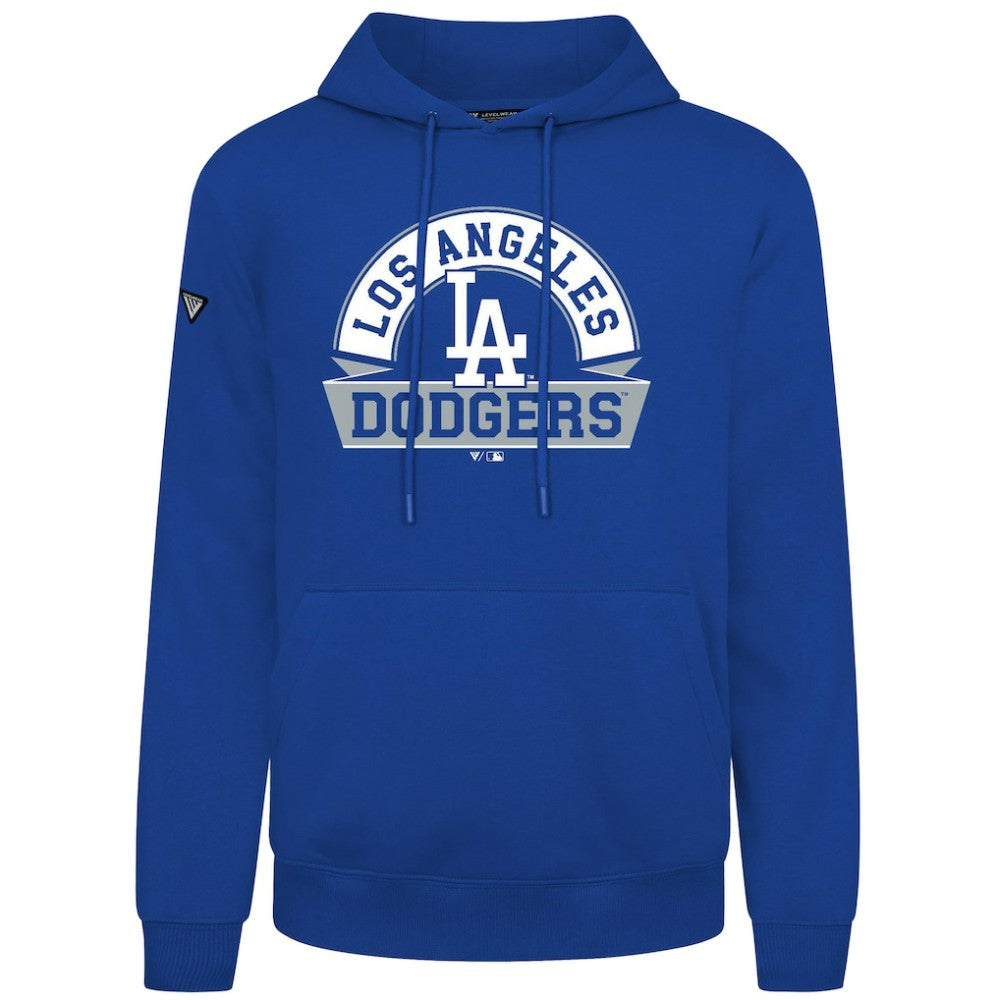 Los Angeles Dodgers Levelwear Podium Banner Arch Hoodie Royal