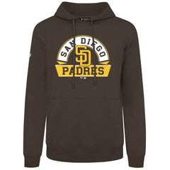 San Diego Padres Levelwear Podium Banner Arch Hoodie Brown