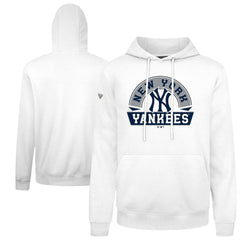 New York Yankees Levelwear Podium Banner Arch Hoodie White