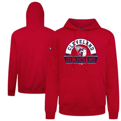 Cleveland Guardians Levelwear Podium Banner Arch Hoodie Red