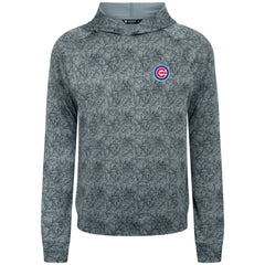 Chicago Cubs Levelwear Albatross Raglan Hoodie Gray