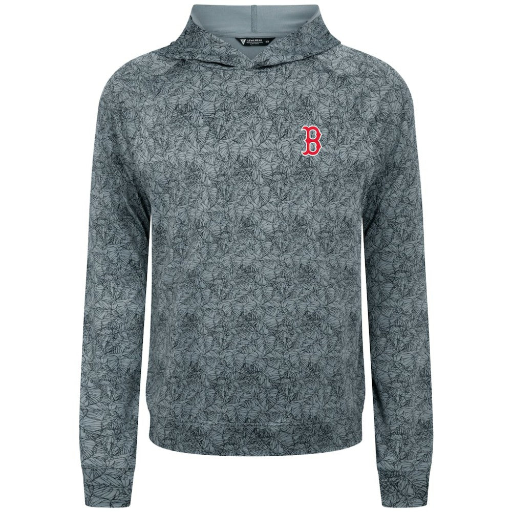 Boston Red Sox Levelwear Albatross Raglan Hoodie Gray