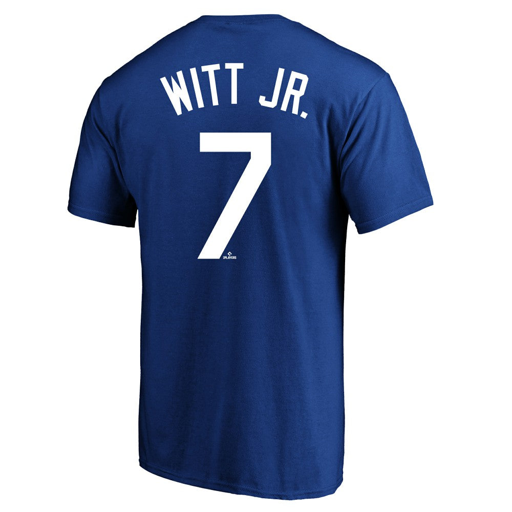 Bobby Witt Jr. Kansas City Royals Big & Tall Player Name & Number T-Shirt Royal