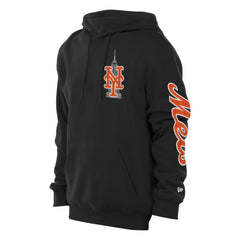 New York Mets Empire State Building Fleece Hoodie Black | New Era