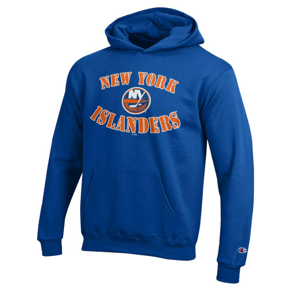 New York Islanders Champion Youth Fleece Powerblend Hoodie Blue