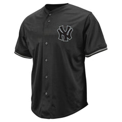 New York Yankees Profile Big & Tall Pop Fashion Jersey Black