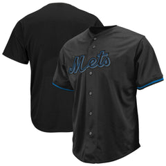 New York Mets Profile Big & Tall Pop Fashion Jersey Black