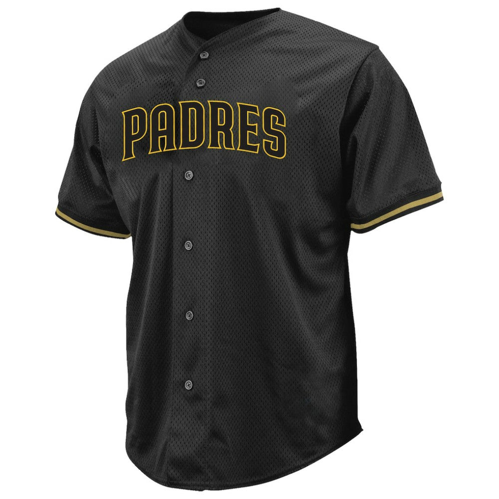 San Diego Padres Profile Big & Tall Pop Fashion Jersey Black