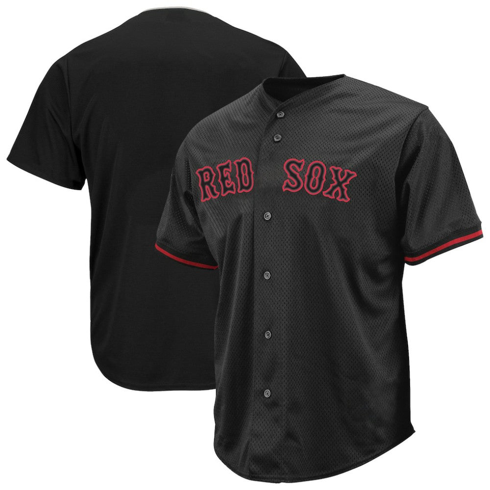 Boston Red Sox Profile Big & Tall Pop Fashion Jersey Black